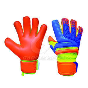 Gants de gardien de but de football professionnel de haute qualité Articles de sport en cuir de qualité supérieure fabriqués en usine - Product Image 1