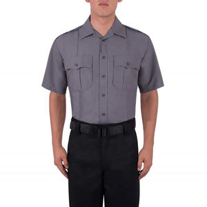 Camisa de Uniforme de Guardia de Seguridad de Manga Corta con Botones para Hombre, Estilo Nuevo con Etiquetas, MOQ Bajo, Logotipo Personalizado 2026 - Product Image 1