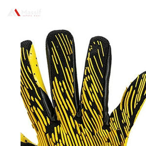 Logotipo personalizado Nuevo diseño Guantes de portero Alta calidad 100% Top Trending Guantes de portero personalizados - Product Image 4