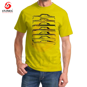 T-shirts pour hommes en coton 100% 300g, coupe ample, col rond, avec logo personnalisé imprimé, prix personnalisé en usine, tailles grandes - Product Image 6