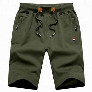 Pantalones Cortos de Hombre Personalizados, Transpirables, de Punto Fino, de 5 Pulgadas, con Estampado de Leopardo, 100% Algodón Teñido, Estilo Urbano con Bolsillos - Product Image 5