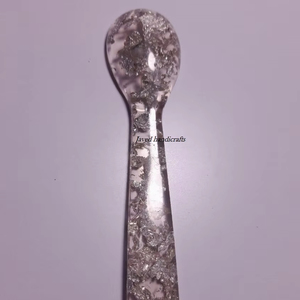 Latest Design Royal Custom Color <b>Ice</b> <b>Cream</b> <b>Spoon</b> Resin Kitchenware Tableware <b>Spoon</b> for Home - Product Image 1