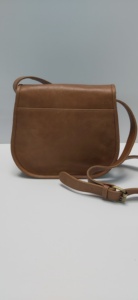 กระเป๋าข้างรถจักรยานยนต์หนังแท้สีน้ำตาลล้วนดีไซน์ใหม่จากผู้ส่งออกอินเดีย - Product Image 5