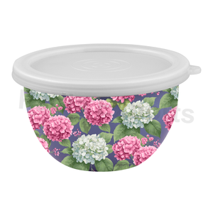 Set Of 2 Printed Bowl Set stainless steel bowl with lid set - Product Image 1