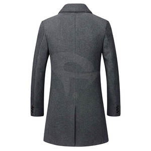 Outerwear Trench <b>Coat</b> Modern Fashion Design Breathable Fabric Perfect For Spring And Autumn Use - Product Image 2