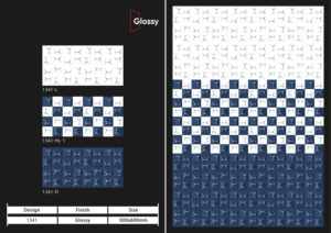 Carreaux muraux en céramique 300x600mm, design tendance, pour salle de bain et cuisine, finition brillante ou mate, texture effet sucre, design mural intérieur luxueux. - Product Image 5