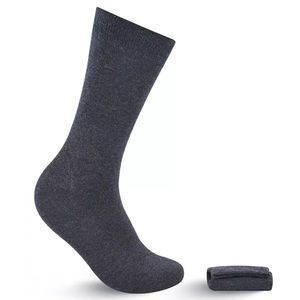 Chaussettes Athlétiques Casual pour Hommes Meilleures Ventes 2025 Confortables Respirantes Chaussettes Tissées pour le Printemps et l'Été Motif Uni - Product Image 5