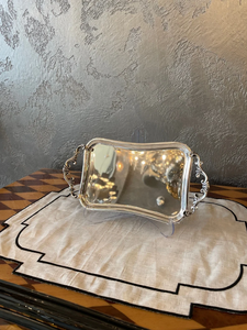 Plateau de service moderne en laiton au look élégant, adapté aux restaurants, hôtels et maisons contemporaines au quotidien - Product Image 4