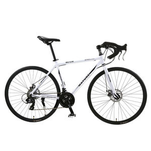 Bicicletta da Strada in Lega di Alluminio, 21 Velocità, Freni a Disco Doppi Curvi, Bici Sportiva 700C - Product Image 5