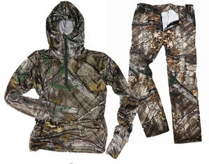 Combinaison de chasse en softshell orange vif pour l'hiver, imperméable, respirante, imprimée, pour la randonnée et la chasse en plein air - Product Image 2