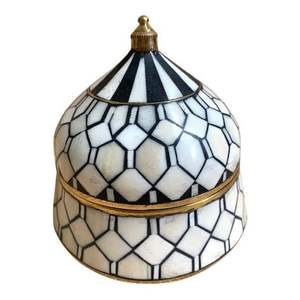 Boîte de rangement décorative multi-usages pour bijoux avec finition en os incrusté pour usage intérieur et extérieur à bas prix - Product Image 5