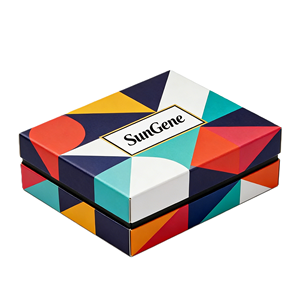 Caja Cosmética Rígida de Papel Iridiscente Reciclado al por Mayor de Fábrica, Laminación Mate, Cierre Magnético, Esponja, Diseño Personalizado - Product Image 2