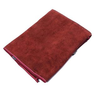 Delantal de soldadura de cuero, equipo de protección de soldadura ignífugo para hombres, delantal de soldadura, ropa de trabajo resistente al calor De cuero resistente - Product Image 4