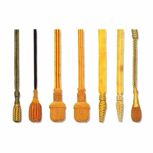 Nouveau prix de gros noeud sabre couleur unie fournisseur de cérémonie noeud rapière pour uniformes et accessoires - Product Image 4