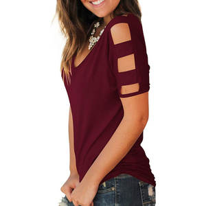 Camisetas Transpirables de Bajo Precio para Mujer, Camisetas de Manga Corta con Estampado para Adultos, Disponibles en Existencia, Camisetas para Mujer - Product Image 4