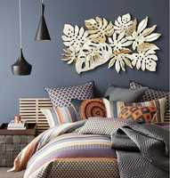 Decoración de Pared de Metal Premium, Arte Moderno para Colgar en la Pared, Decoración Elegante para Dormitorio y Sala de Estar