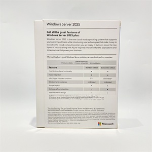 Windows Server 2025 Standard en Caja USB con Activación 100% Online Global, Licencia FPP con Tarjeta de Clave, en Stock, Envío Rápido - Product Image 2