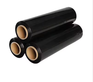 Film étirable PE bleu translucide sans impression, résistant à l'humidité, adhérent et souple pour l'emballage alimentaire et l'utilisation logistique au Vietnam - Product Image 3