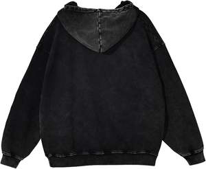 Sweat à capuche personnalisé lourd 100% coton de haute qualité impression DTG pour streetwear unisexe fabrication de vêtements décontractés de mode - Product Image 4