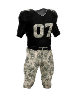 Totalmente personalizable fútbol americano Jersey manga corta conjunto bordado sublimación desgaste uniformes personalizables uniformes deportivos - Product Image 2