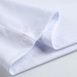 ชุดบาสเก็ตบอลออกแบบเองคุณภาพพรีเมียม ผลิตจากโพลีเอสเตอร์ 100% ระบายอากาศได้ดี ซึมซับเหงื่อ สไตล์ใหม่ ราคาถูก มีสินค้าในสต็อก - Product Image 4