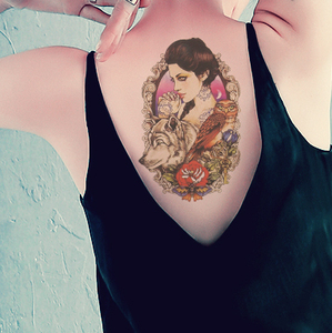 สติกเกอร์รอยสักที่กำหนดเองภาพขนาดใหญ่คุณภาพสูง - Product Image 5