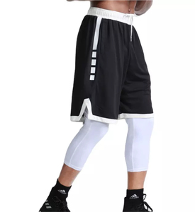 Custom logo Sublimation Embroidery Blank <b>Mens</b> Polyester Bsci Basketball <b>Shorts</b> <b>for</b> Man Running Sportswear - Product Image 3