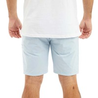 Short de pêche léger 100% polyester de couleur unie pour hommes à séchage rapide poches à taille élastique écologique pêche à séchage rapide