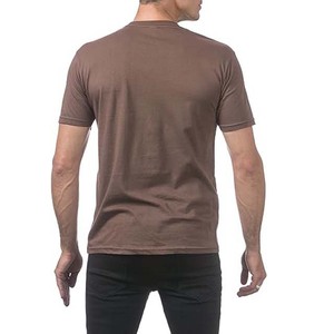 2025 High Street Style 200g algodón Jersey camiseta para hombres transpirable Color personalizado manga corta cuello redondo Top alta calidad Hip Hop - Product Image 5