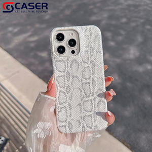 Nieuw Binnen Luxe Licht <span class=keywords><strong>Python</strong></span> Reliëf Premium Half Omwikkelde Krasbestendige Telefoonhoes Voor Iphone 12 13 14 15 16 Pro Promax - Product Image 5