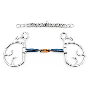 Mors à cheval en fer doux pour un contrôle doux et une conduite confortable - Product Image 5