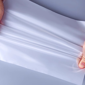 Sacs d'emballage pour vêtements en polyéthylène mat, imperméables, recyclables, avec fermeture éclair givrée, logo imprimé personnalisé, taille plus - Product Image 4