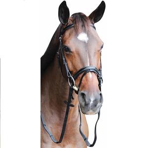 Bride de cheval de conception anatomique Bride en cuir de cheval Anatomic Horse Snaffle Leather Bridle Manufacturer Anatomic Dressage - Product Image 1