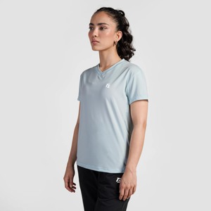 เสื้อโยคะไลท์บลู พาวเวอร์ พัลส์ ที ท็อปพร้อมเทคโนโลยีพัลส์ - Product Image 1