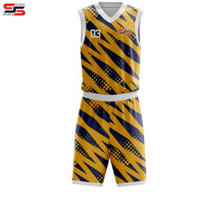 Usine en gros personnalisé Vintage basket-ball gilet respirant maille séchage rapide maillots de basket-ball cousu uniforme de basket-ball - Product Image 3