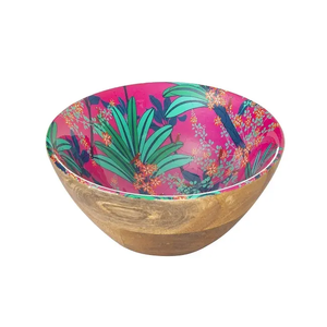 Hot Selling Premium Quality <b>Wood</b> Printed Bowl <b>Fruit</b> and Vegetables Salad Serving Dinner Table Soup Bowls at Sustainable Quality - Product Image 6