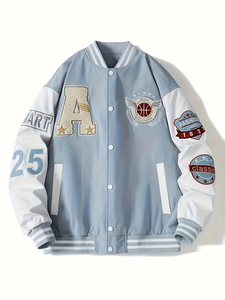 Venta caliente Versity Chaquetas Custom Cool Style Fleece Winter Versity Chaquetas Béisbol Bomber Versity Chaquetas para hombres - Product Image 6