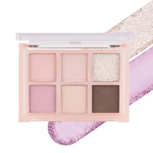 Palette di 6 colori ombretti trucco 4 stagione lunga durata vigilia Vegan certificato coreano cosmetici Multicolor che mescolano colore chiaro - Product Image 2