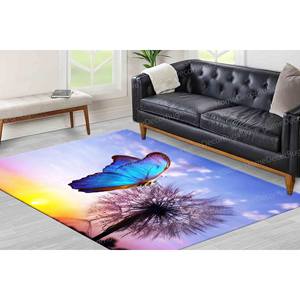 Alfombras de Animales, Alfombra Adorable, Alfombras para Dormitorio, Alfombras con Diseño de Atardecer, Alfombra Estampada, Alfombra de Chenilla - Product Image 4