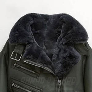 Vestes en cuir de mouton pour femmes, tricotées, respirantes, élégantes, chaudes, mode d'hiver, usage quotidien - Product Image 6