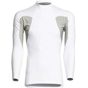 El mejor protector contra sarpullidos de manga larga para hombres con tela de secado rápido y comodidad flexible para entrenamiento y deportes acuáticos para hombres Rash Guard - Product Image 4