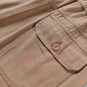 Nuevos y elegantes pantalones Cargo de algodón para hombre con material transpirable y ajuste cómodo para usar durante todo el día - Product Image 5