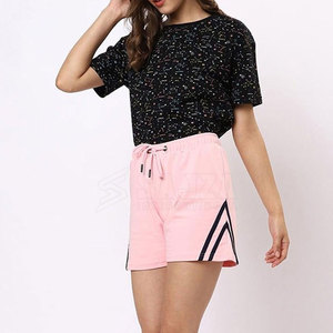 Pantalones cortos ligeros de mujer hechos a medida para venta en línea Pantalones cortos de algodón de la mejor calidad para mujer - Product Image 5