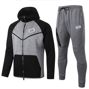 ชุดวอร์มฟุตบอลแบบสั่งทำพิเศษ คุณภาพสูง ชุดวิ่งออกกำลังกาย โลโก้ทอแบบซับลิเมชั่น เสื้อเจอร์ซีย์สวมใส่สบาย สำหรับผู้ชาย ทีม ชุดลำลอง - Product Image 1