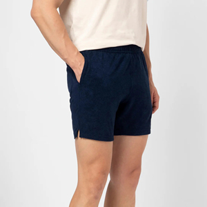 Pantalones cortos personalizados de 100% algodón para hombre, pantalones cortos personalizados con logotipo impreso en 3D con bolsillo lateral y trasero, pantalones cortos transpirables y cómodos para hombres - Product Image 5