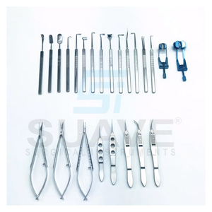 ชุดเครื่องมือผ่าตัดตาแบบไมโครอุปกรณ์ผ่าตัดตาแบบสแตนเลส - Product Image 1