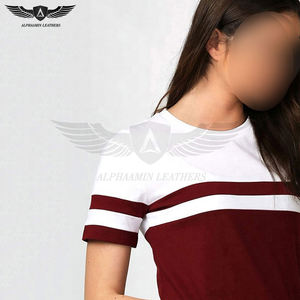 Camisetas de Algodón Estampadas de Corte Regular para Mujer, Crea Tu Propio Producto Premium de la Más Alta Calidad, Último Estilo de Ropa Exterior, Camiseta para Mujer - Product Image 2