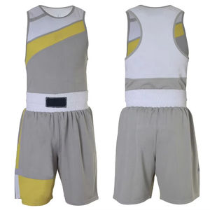 Vente en gros Offre Spéciale boxe uniforme kit 100% polyester boxe sport uniforme taille personnalisée meilleurs uniformes de boxe - Product Image 2