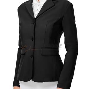 Chaqueta de equitación duradera para mujer, impermeable, transpirable y elástica, prendas de vestir exteriores elegantes construidas para la comodidad del entrenamiento ecuestre - Product Image 5