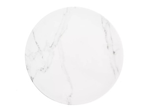 Classic Round Coffee <b>Table</b> with <b>Marble</b> <b>Top</b> and Gold Metal Frame for Living Room Furniture - Product Image 6
